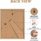 8x10 Picture Photo Frame, Oak Photo Frame Display 5x7 Pictures With Mat, 8by10 Picture Frames